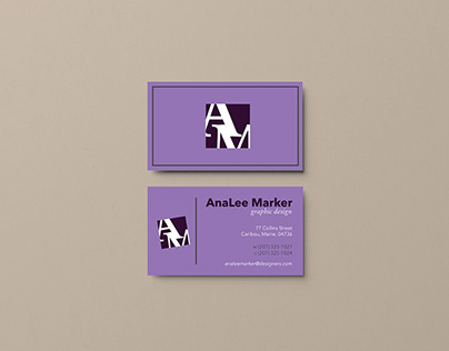 Typographical Business Card