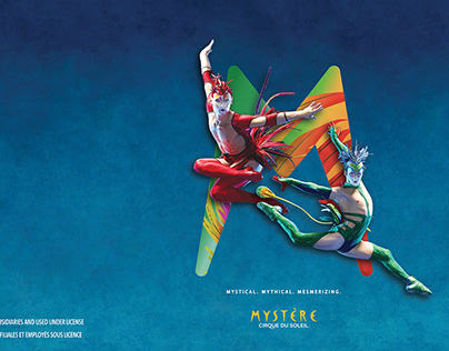 Digital Artwork | Mystère by Cirque du Soleil.