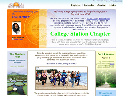Website for Student Organization