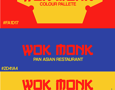 PAN ASIAN RESTAURANT - WOK MONK MOODBOARD