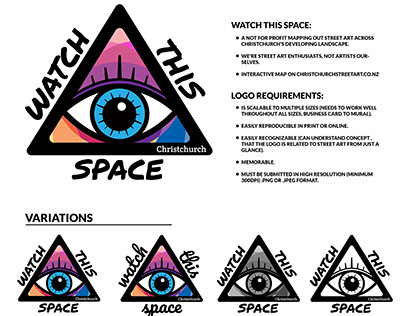 watch this space logo contest
