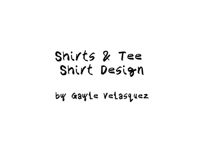 Shirts & Tee Shirt Design