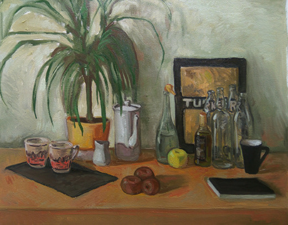 Still Life With A Lot Of Different Stuff