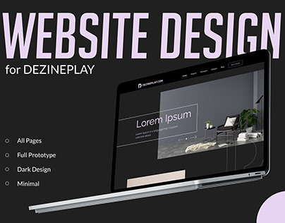 Website Design for Dezine Play