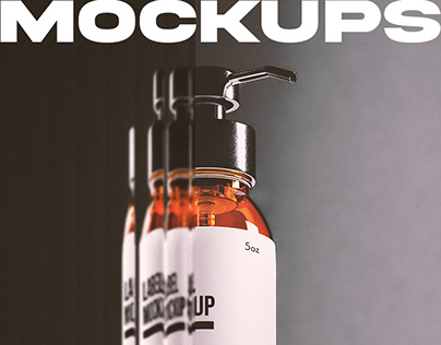 Cosmetics Label Mockup | Assets Download