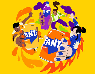 Snacking with Fanta Egyptian Campaign