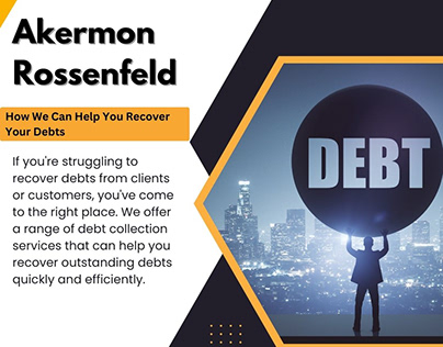 Akermon Rossenfeld: Your Trusted Debt Recovery Partner
