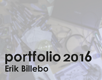 Erik Billebo, portfolio 2016