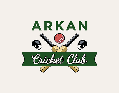 Logo For Cricket Club