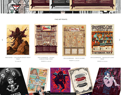 Shopify Spoke Art Website Design