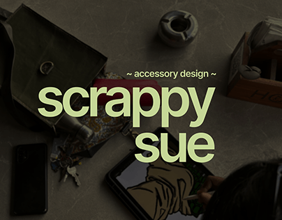 Scrappy Sue: a mini backpack for the messy ones