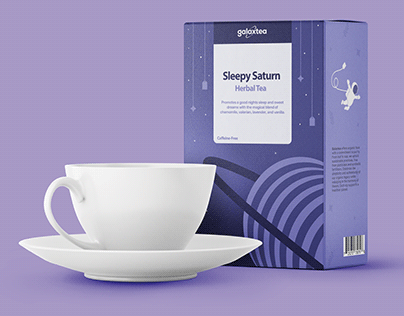 Galaxtea - Brand Identity and Packaging Project