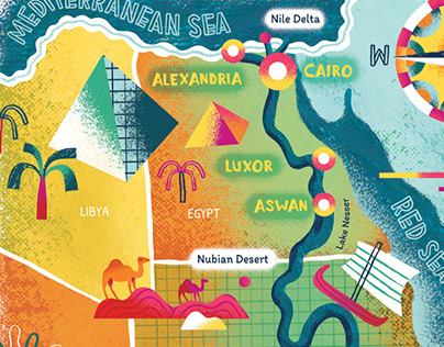 Nile Map | AQUILA Magazine 3/21