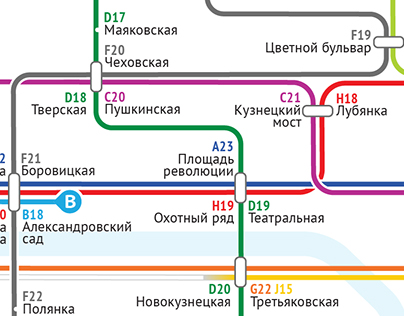 Moscow Metro Map Competion
