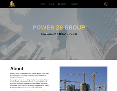 Power 26 Group Web design
