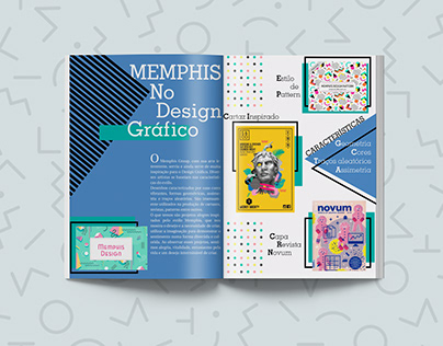 Revista - Design de Memphis