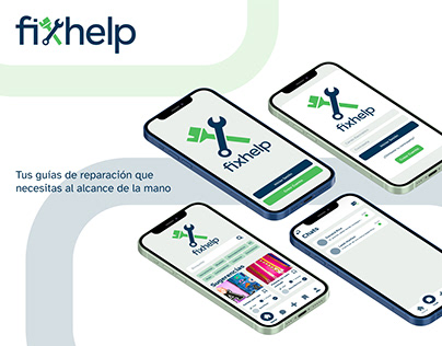 FixHelp - Diseño de aplicación móvil