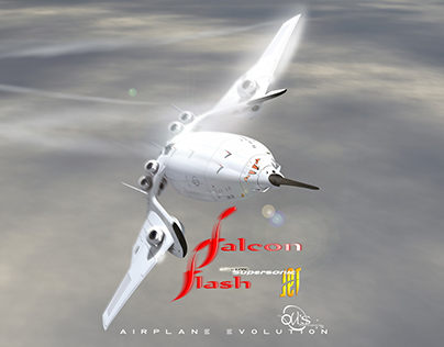"FF" Flash Falcon, Electric Supersonic Jet