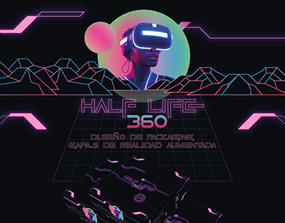 Packaging HALF LIFE 360 (Gafas de realidad aumentada)