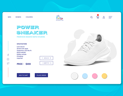 Product Page Collection / UI design Concepts