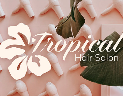 Tropical Hair Salon | identity + web design