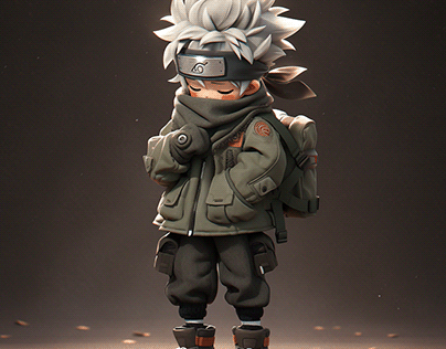 Cute Kakashi Hatake - Anime Character