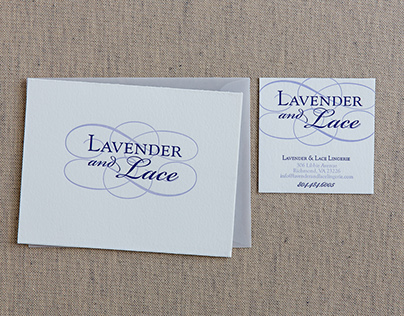 Lavender & Lace Branding