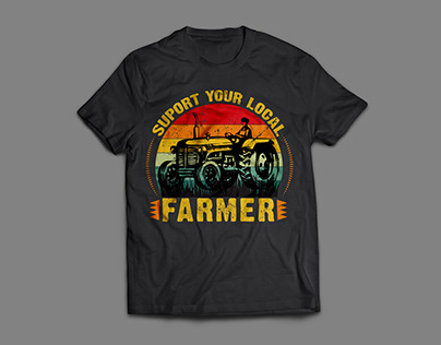 Farmer T-shirt Design Bundle