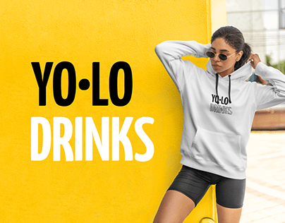 Merch concept for YOLO Drinks