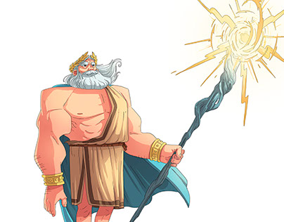 Zeus character design