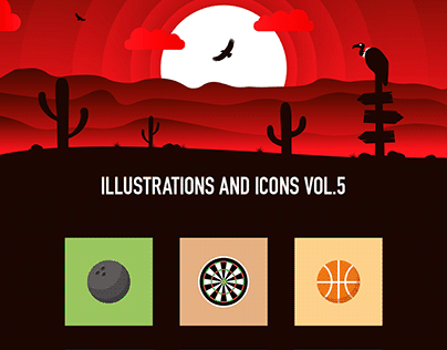 Illustrations and icons Vol.5