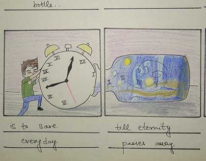 Time in a Bottle- Jim Croce Storyboard