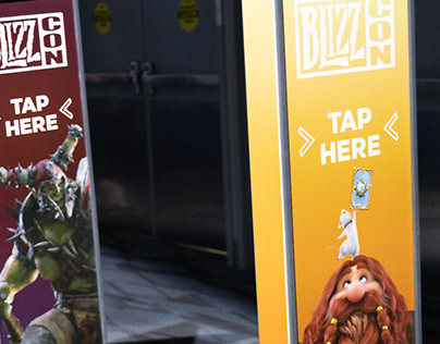 BlizzCon 2019 RFID Tower Graphics
