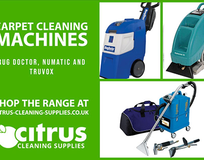Carpet Cleaning Machines - Citrus Cleaning Supplies