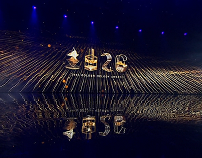 Golden Melody Award 2015 Stage Background Animation