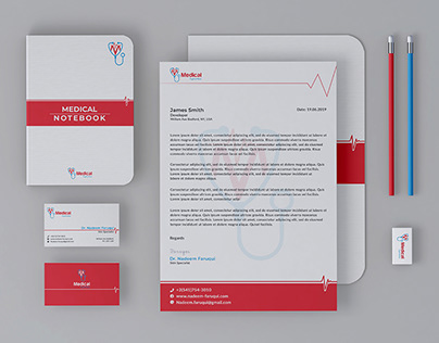 Medical Stationery Template