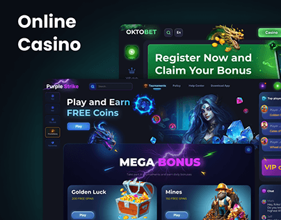 Online casino design