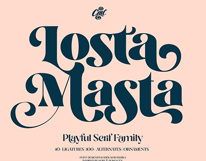 Losta Masta - Playful Font