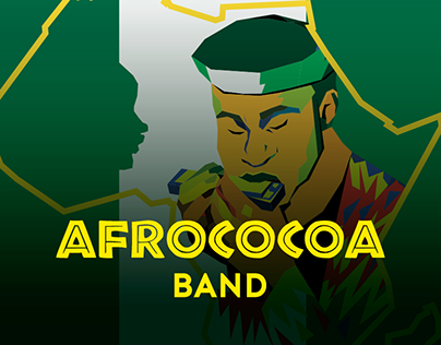 Cover art for band Afrococoa
