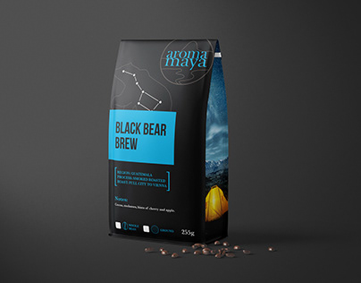 Aroma Maya Coffee Package Design