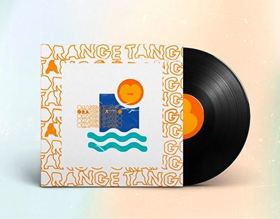 ORANGE TANGO - music cover design