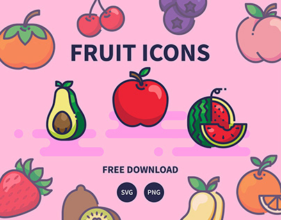 Fruit icon pack