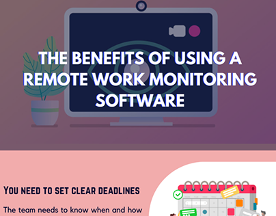 The benefits of using remote work monitoring
