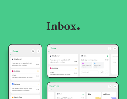 Inbox Conceptual Design