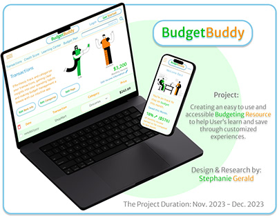 Budget Buddy - Second Case Study for UX Program
