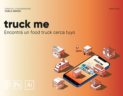Truck me - Design Ux/UI