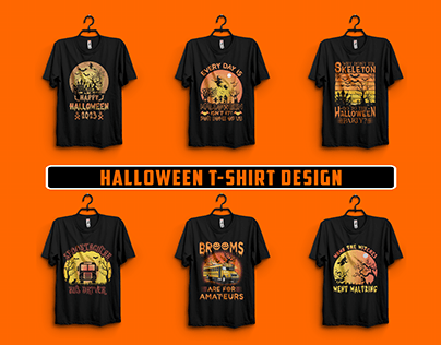 Halloween T-shirt Design 👻🦇🎃
