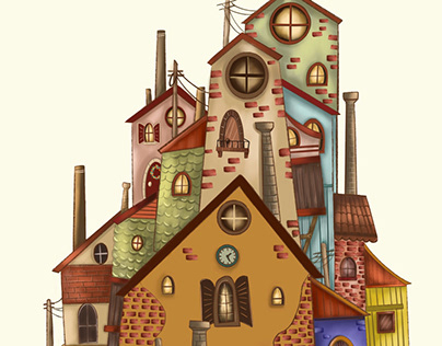 houses’ illustration