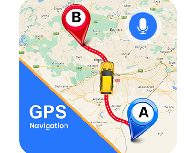 GPS Navigation App Icon