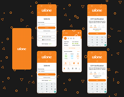 Ufone redesign project.
